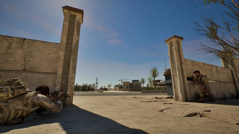 Eres un francotirador en Center Mass: Calles de Ramadi.