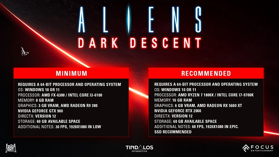 Los desarrolladores de Aliens: Dark Descent han dado a conocer los requisitos del sistema para el juego basado en la famosa franquicia-2 Los desarrolladores de Aliens: Dark Descent han dado a conocer los requisitos del sistema para el juego basado en la famosa franquicia-2