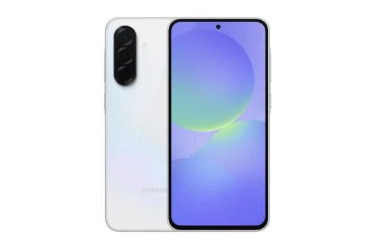 Funciones de IA en los Galaxy A36 y A56: Samsung acerca la clase media a los buques insignia Galaxy A36 5G en color Awesome White