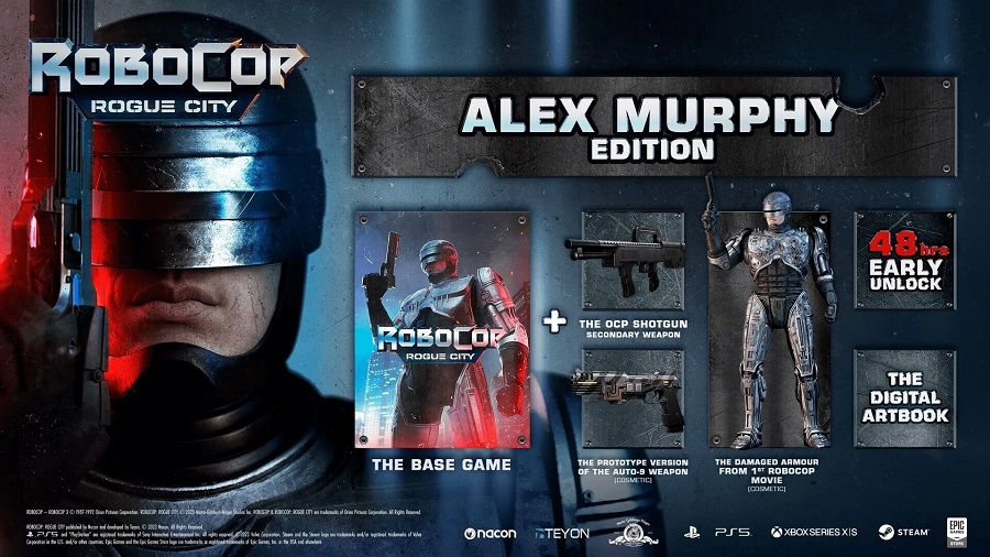 Los pedidos anticipados de RoboCop: Rogue City han comenzado en todas las plataformas: se ofrece a los jugadores una edición ampliada con interesantes bonificaciones.-2 Los pedidos anticipados de RoboCop: Rogue City han comenzado en todas las plataformas: se ofrece a los jugadores una edición ampliada con interesantes bonificaciones.-2