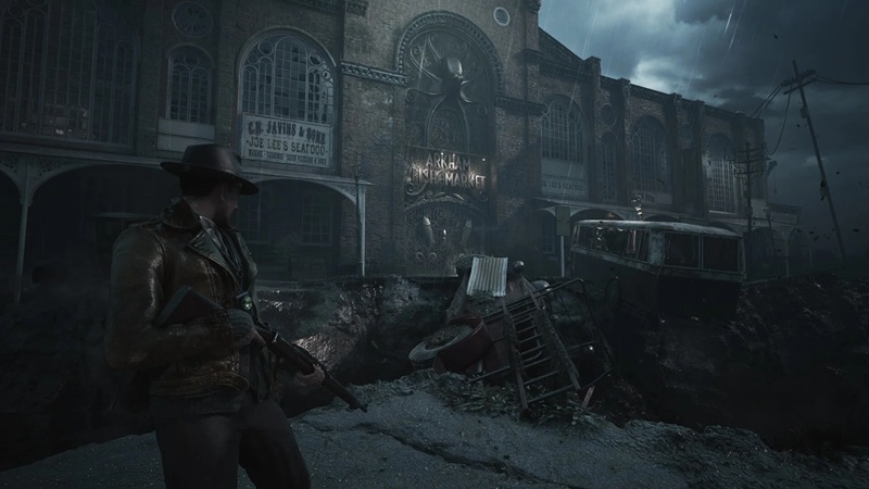 Captura de pantalla The Sinking City 2 - Investigación de detective