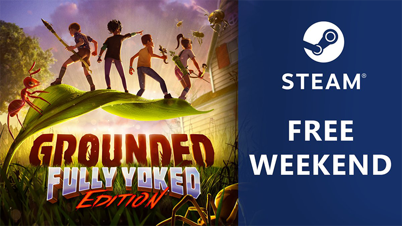 El popular simulador de supervivencia Grounded ha pasado a ser gratuito temporalmente en Steam: los jugadores pueden acceder a todo el contenido del juego.