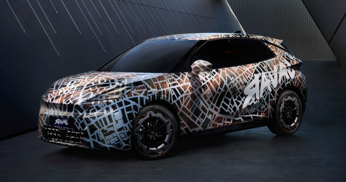 La llamada prueba de la versión preproducción del nuevo hatchback Cupra Raval