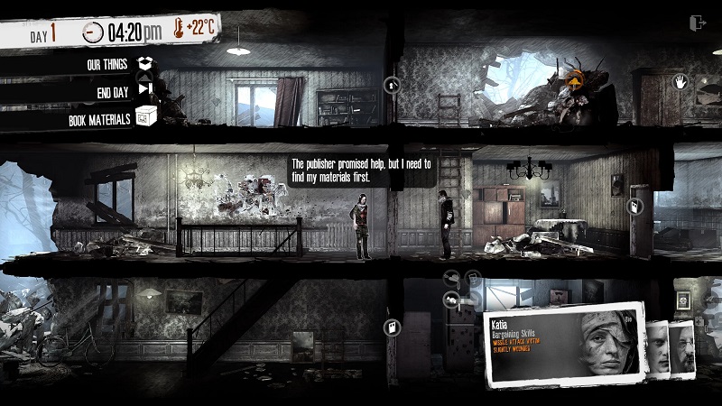 11 bit apoyará a las víctimas de la guerra: Los desarrolladores de This War of Mine lanzarán el DLC benéfico Forget Celebrations, cuyos beneficios se donarán a organizaciones benéficas-2 11 bit apoyará a las víctimas de la guerra: Los desarrolladores de This War of Mine lanzarán el DLC benéfico Forget Celebrations, cuyos beneficios se donarán a organizaciones benéficas-2