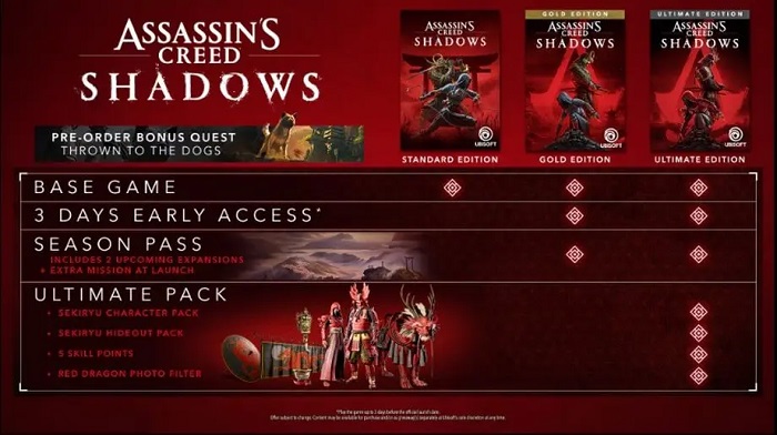 Ubisoft ha presentado una edición coleccionista de lujo de Assassin's Creed Shadows: los fans de la franquicia no podrán dejarla pasar-2 Ubisoft ha presentado una edición coleccionista de lujo de Assassin's Creed Shadows: los fans de la franquicia no podrán dejarla pasar-2