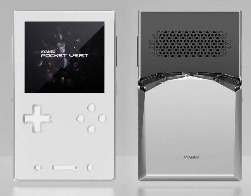 Ayaneo Pocket Vert en color Midnight Black