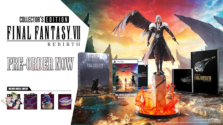 Los fans de Final Fantasy lo agradecerán: Square Enix ha desvelado la edición coleccionista de Final Fantasy VII: Rebirth, que incluirá una enorme figura de Sephiroth-2 Los fans de Final Fantasy lo agradecerán: Square Enix ha desvelado la edición coleccionista de Final Fantasy VII: Rebirth, que incluirá una enorme figura de Sephiroth-2