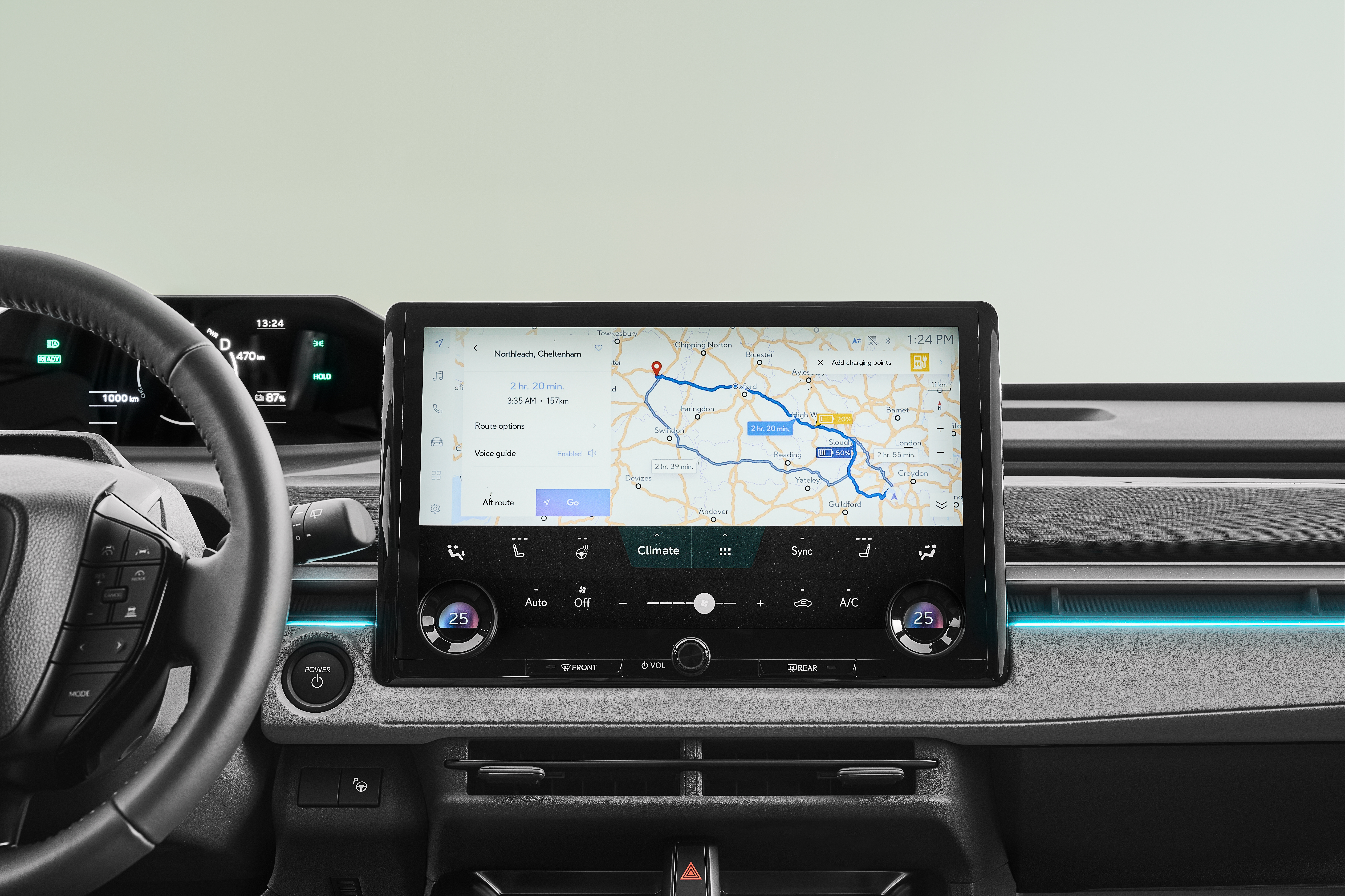 Interior del Toyota C-HR Interior del Toyota C-HR
