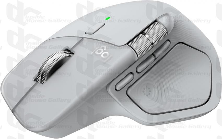 Renderizado del mouse Logitech MX Master 4