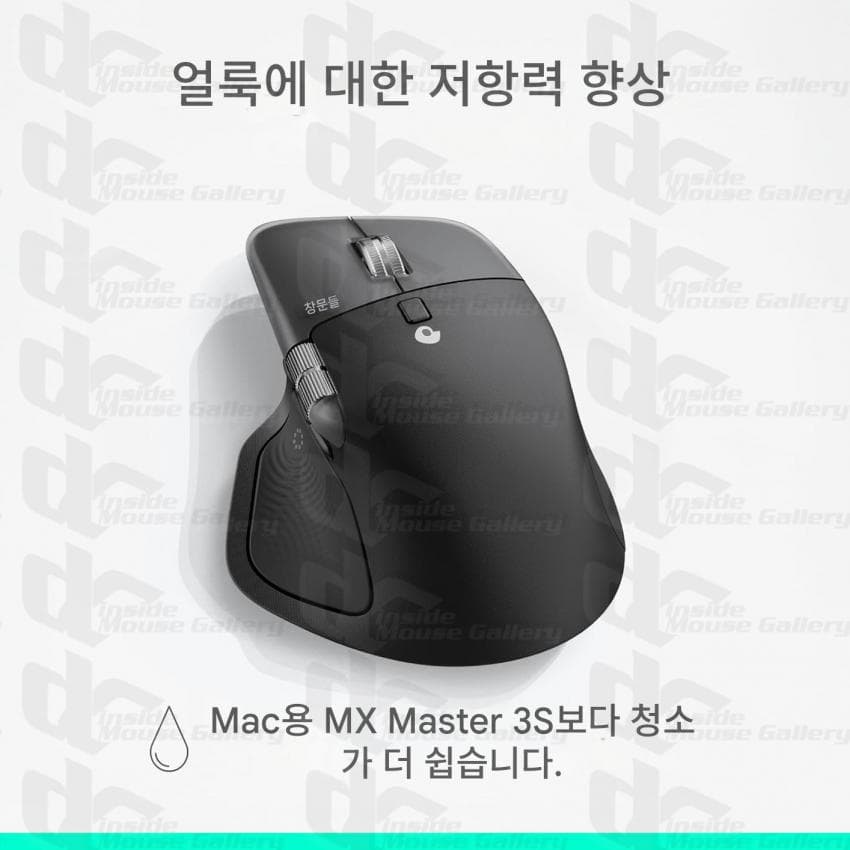 Renderizado del mouse Logitech MX Master 4