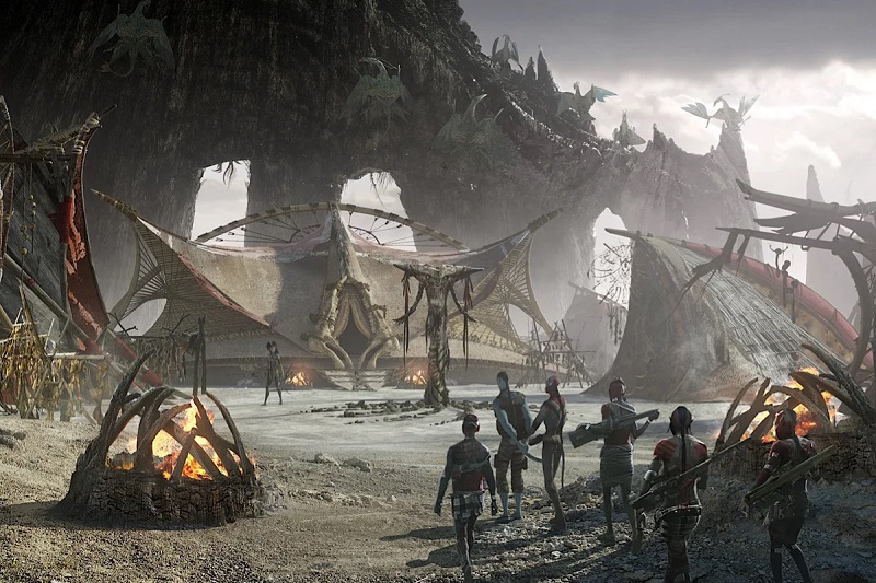 La belleza de Pandora, clanes Na'vi y dirigibles: Disney desvela cinco sorprendentes piezas de arte conceptual para Avatar Parte III-2 La belleza de Pandora, clanes Na'vi y dirigibles: Disney desvela cinco sorprendentes piezas de arte conceptual para Avatar Parte III-2