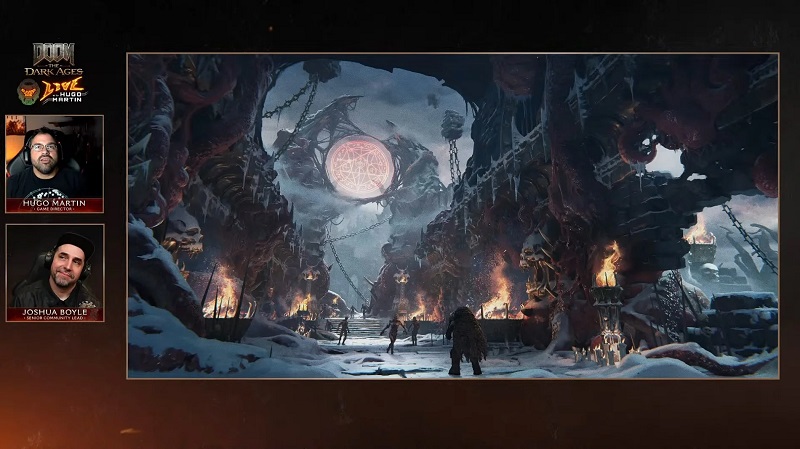 Arte conceptual del complemento de DOOM: Los Edades Oscuras Arte conceptual del complemento de DOOM: Los Edades Oscuras