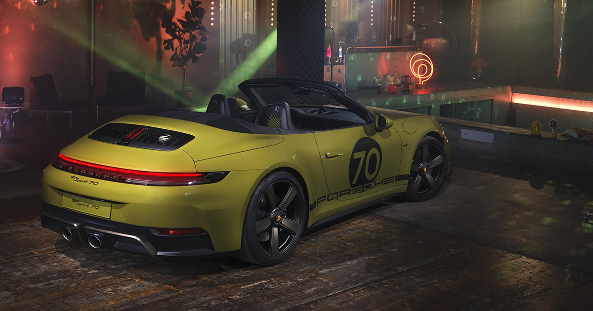 Porsche 911 Spirit 70 en Verde Neo Oliva Porsche 911 Spirit 70 en Verde Neo Oliva