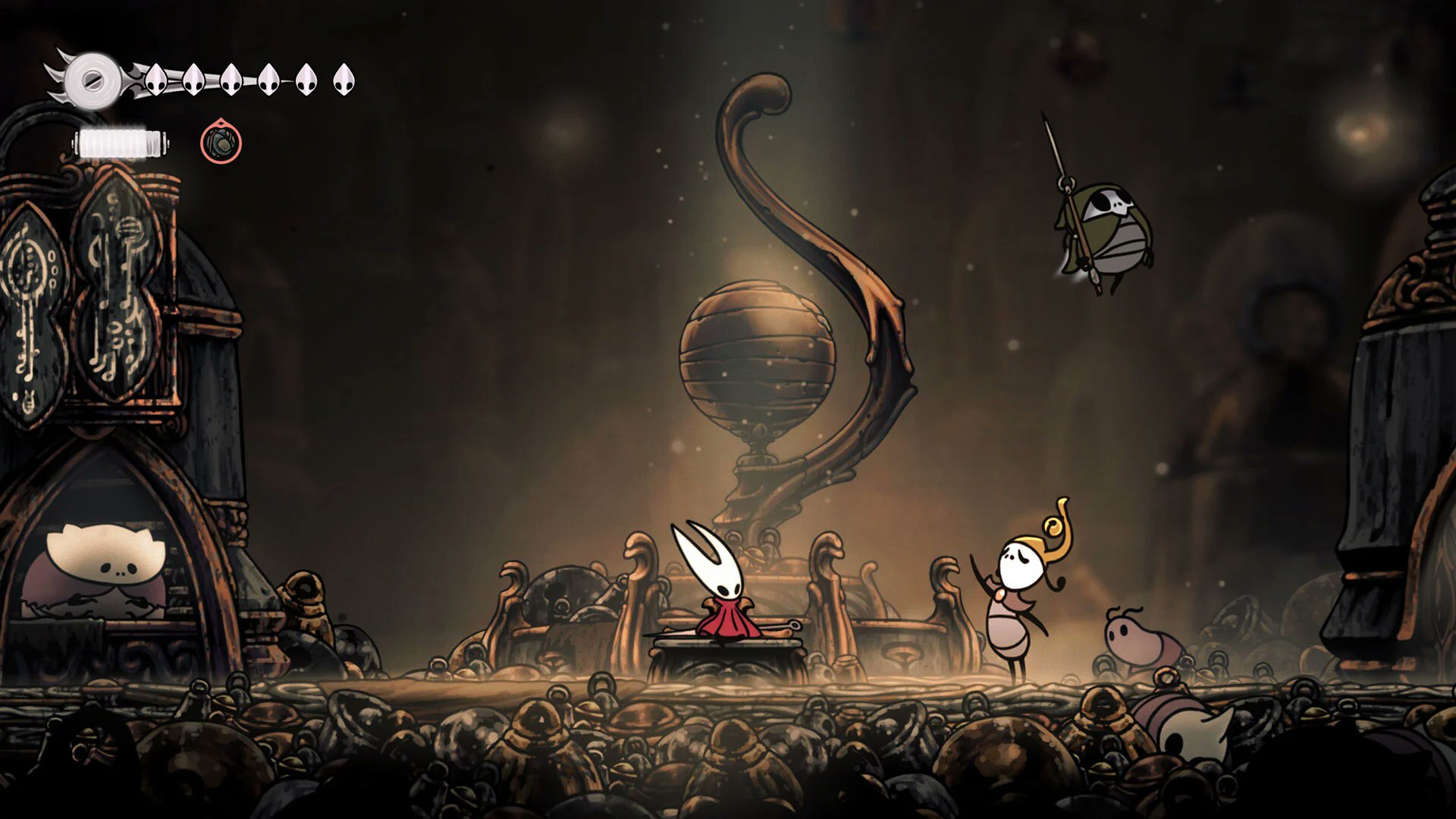 Captura de pantalla de Hollow Knight: Silksong, mostrando nuevos gráficos Captura de pantalla de Hollow Knight: Silksong, mostrando nuevos gráficos