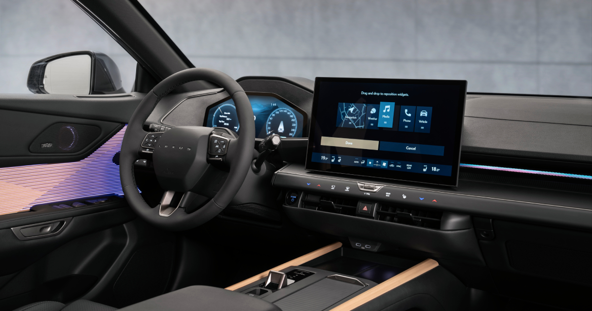 Lexus ES 2026 - interior 1 Lexus ES 2026 - interior 1