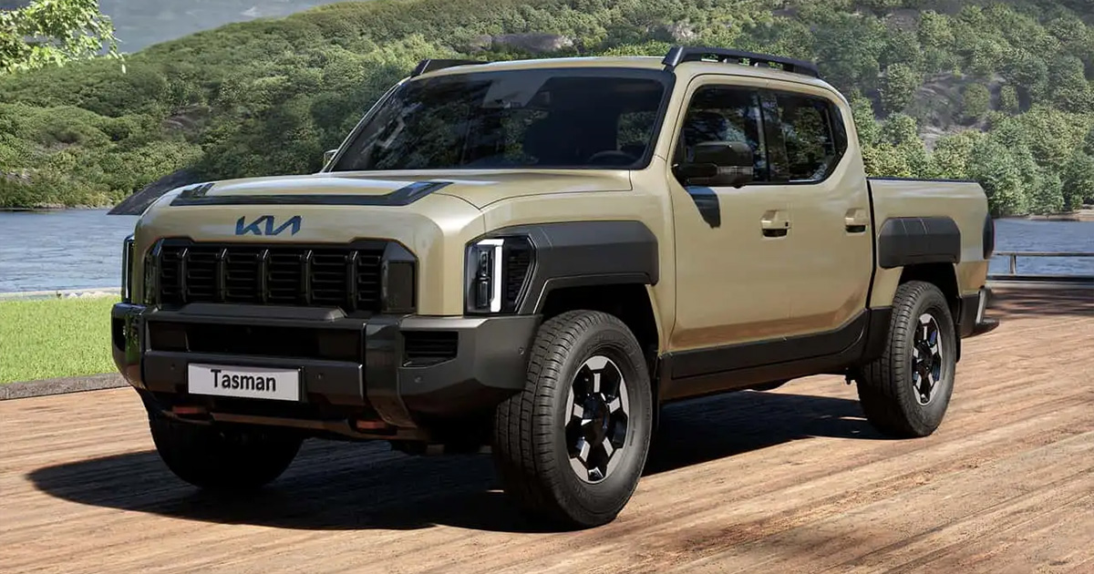 Comparación Kia Tasman 2025 Cat. Comparación del Kia Tasman 2025 Cat con el concept car Weekender