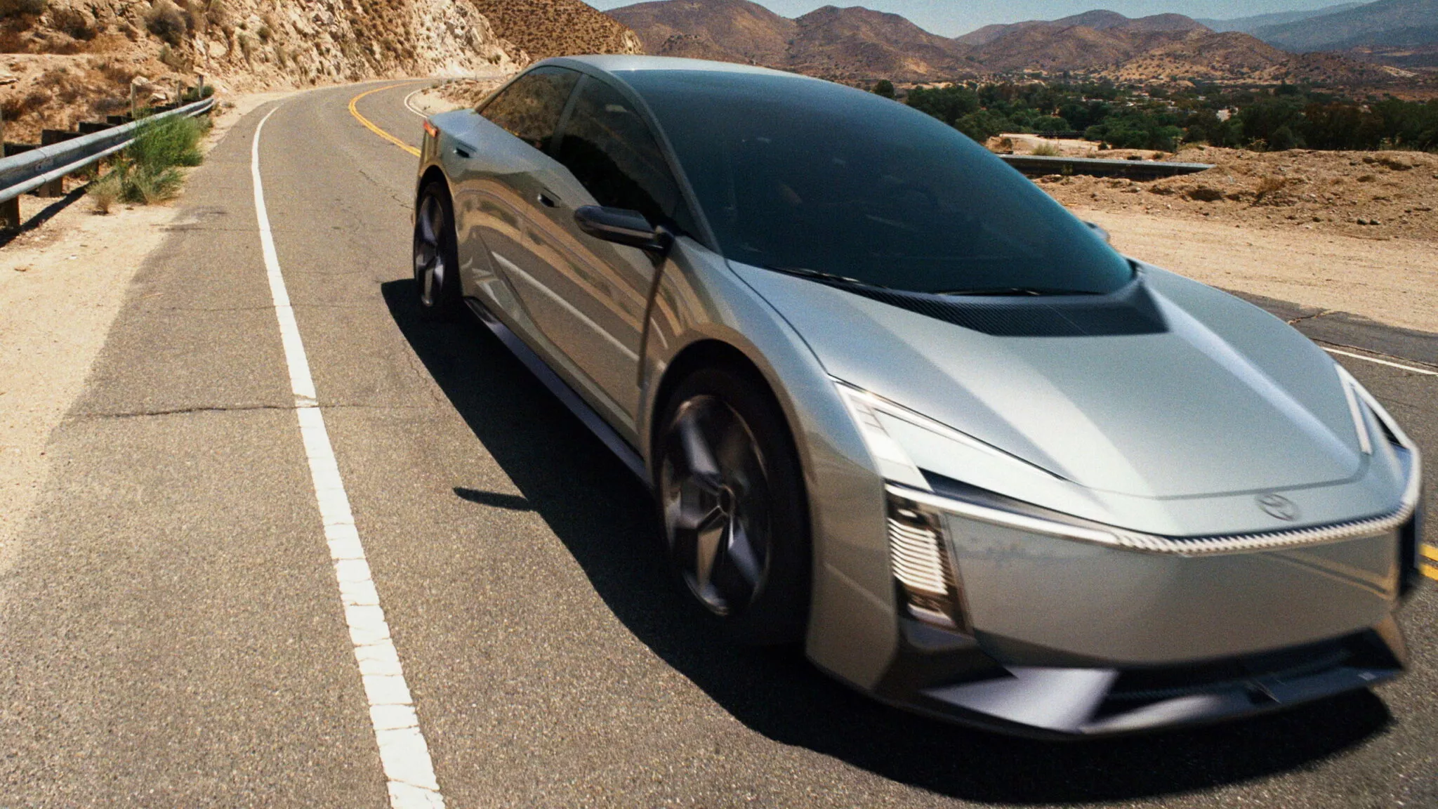 Adelanto del nuevo coche concepto Toyota Corolla 2025 (vista 3). Adelanto del nuevo coche concepto Toyota Corolla 2025 (vista 3).