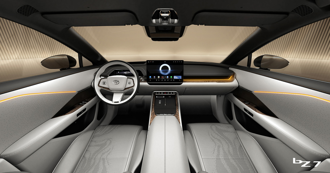 Interior del Toyota bZ7 Interior del Toyota bZ7