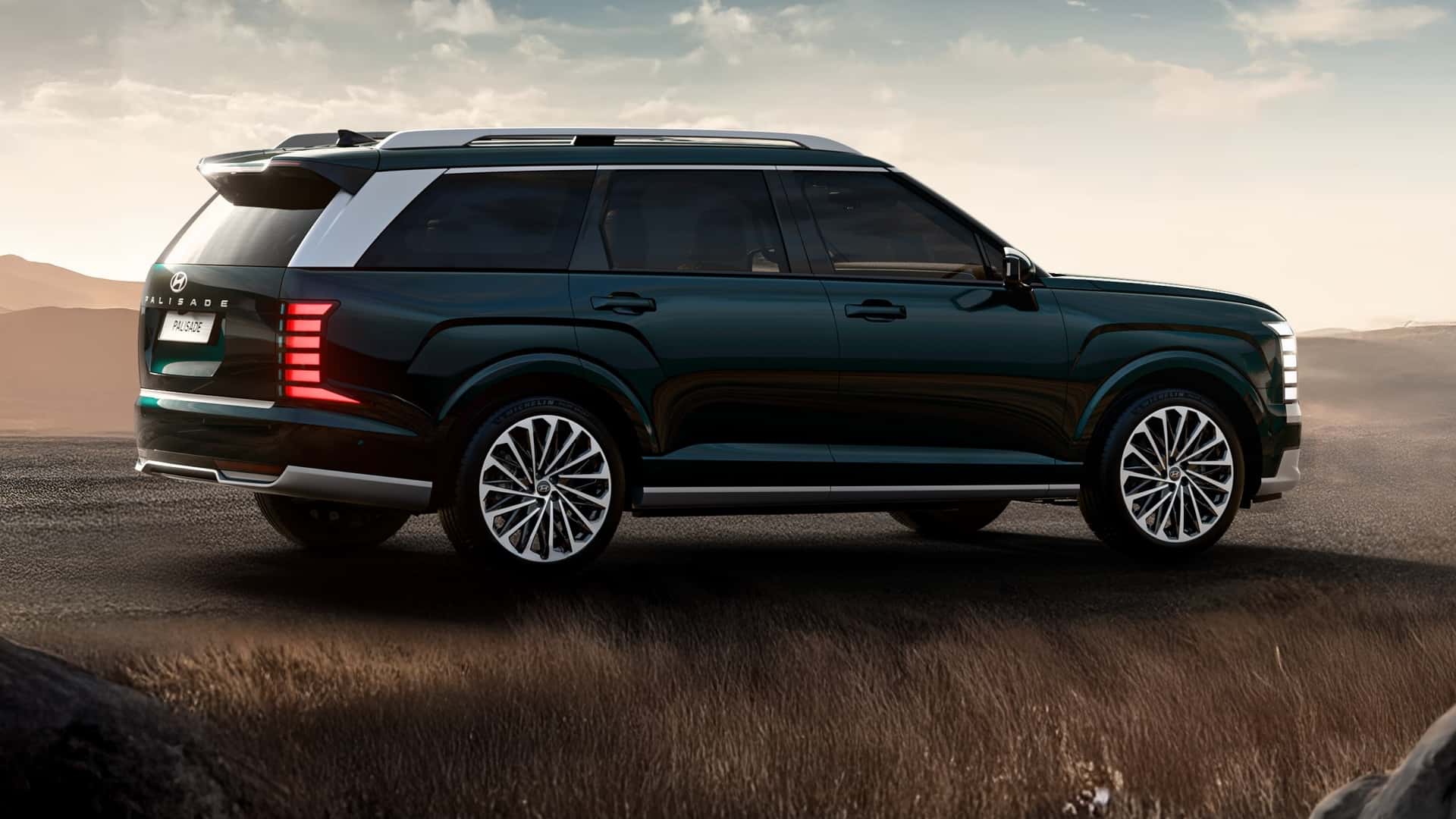 2026 Hyundai Palisade Vista trasera 2026 Hyundai Palisade Vista trasera