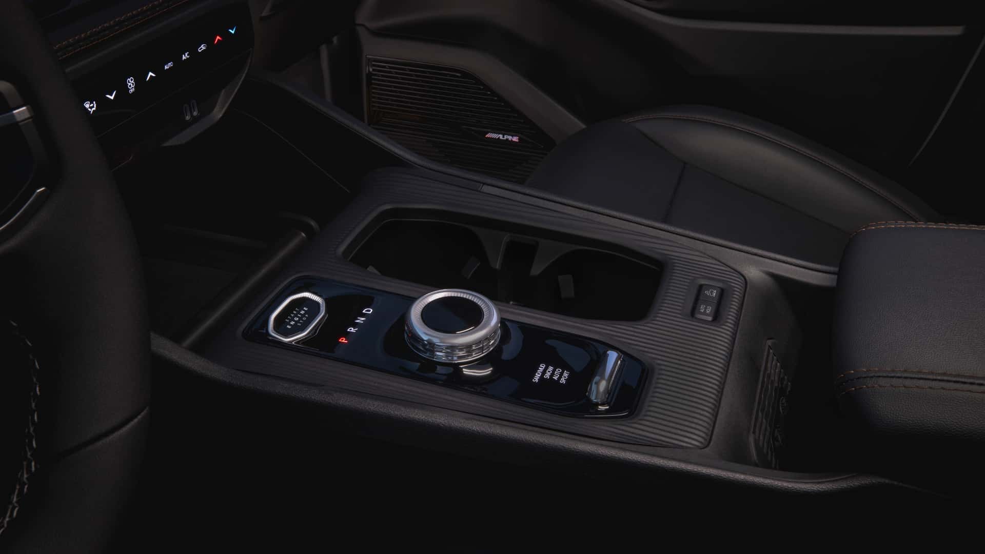 Consola central del nuevo Jeep Cherokee 2026