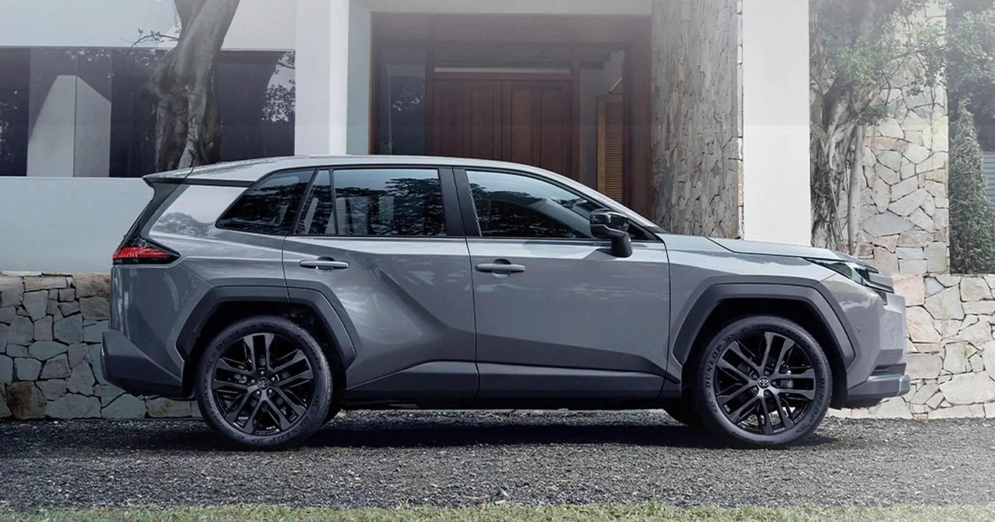 Perfil lateral del FAW-Toyota RAV4