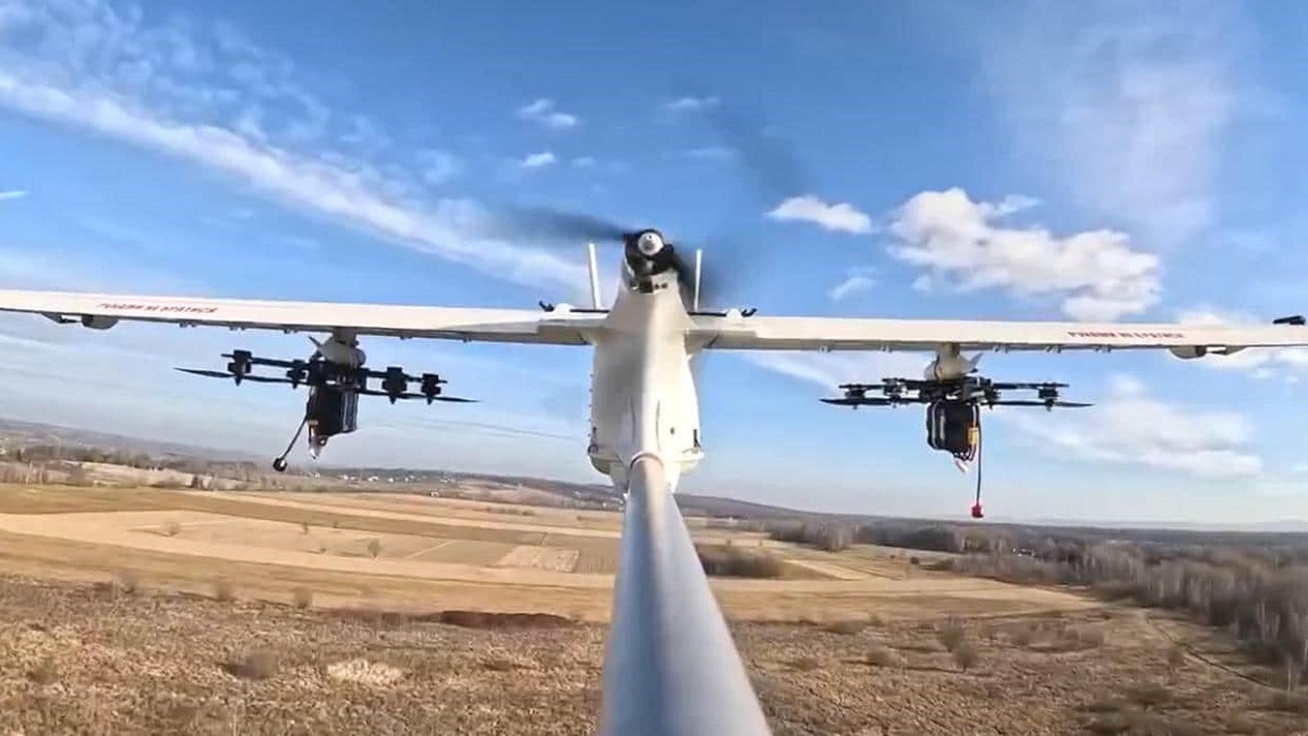 Evolución de los UAV: El dron de reconocimiento ucraniano Dovbush T10 ahora puede transportar seis drones FPV (vídeo)