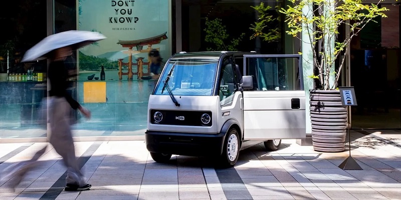 Interior del vehículo eléctrico mibot mini EV Interior del vehículo eléctrico mibot mini EV