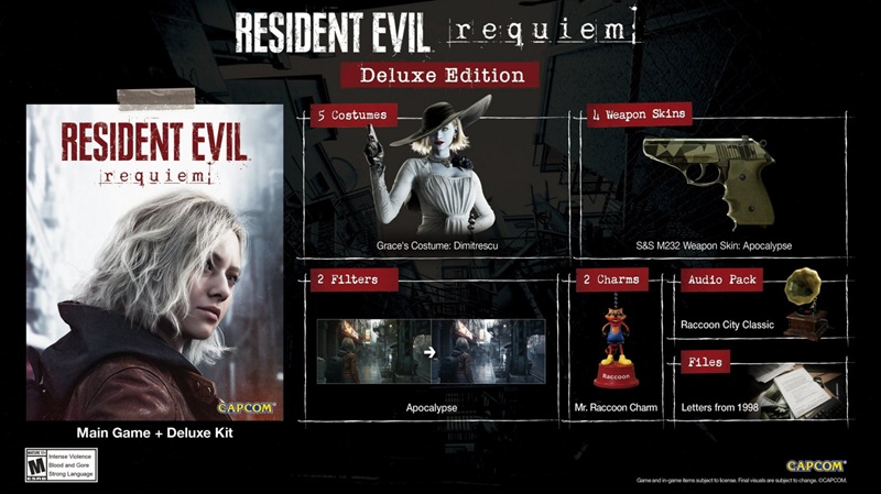 Imagen de la Edición Deluxe de Resident Evil Requiem