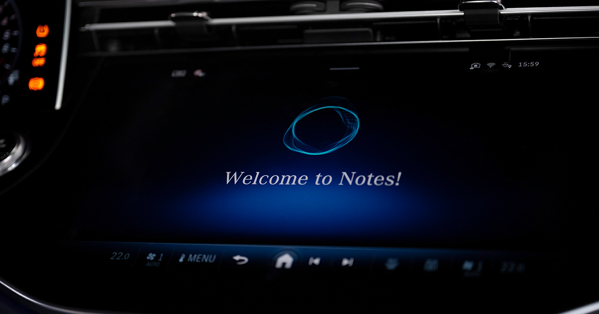 MBUX Notas MBUX Notas de Mercedes-Benz