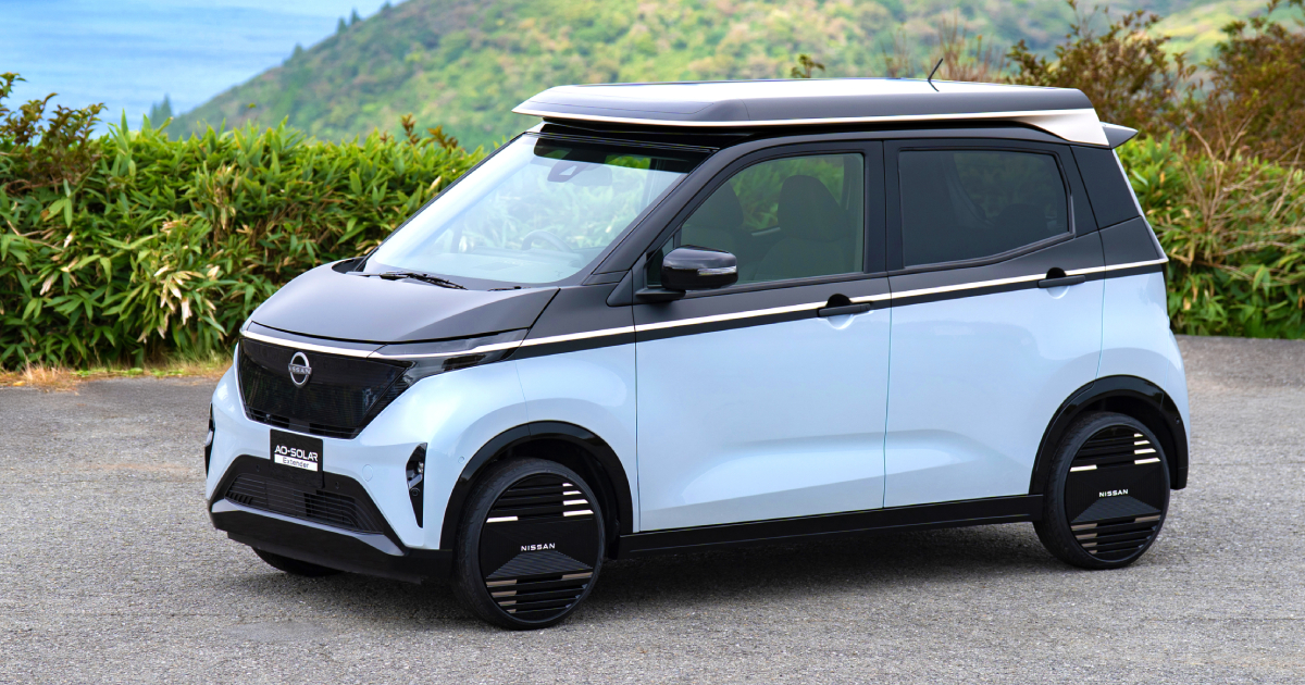 Nissan Sakura con sistema solar Nissan Sakura con sistema solar