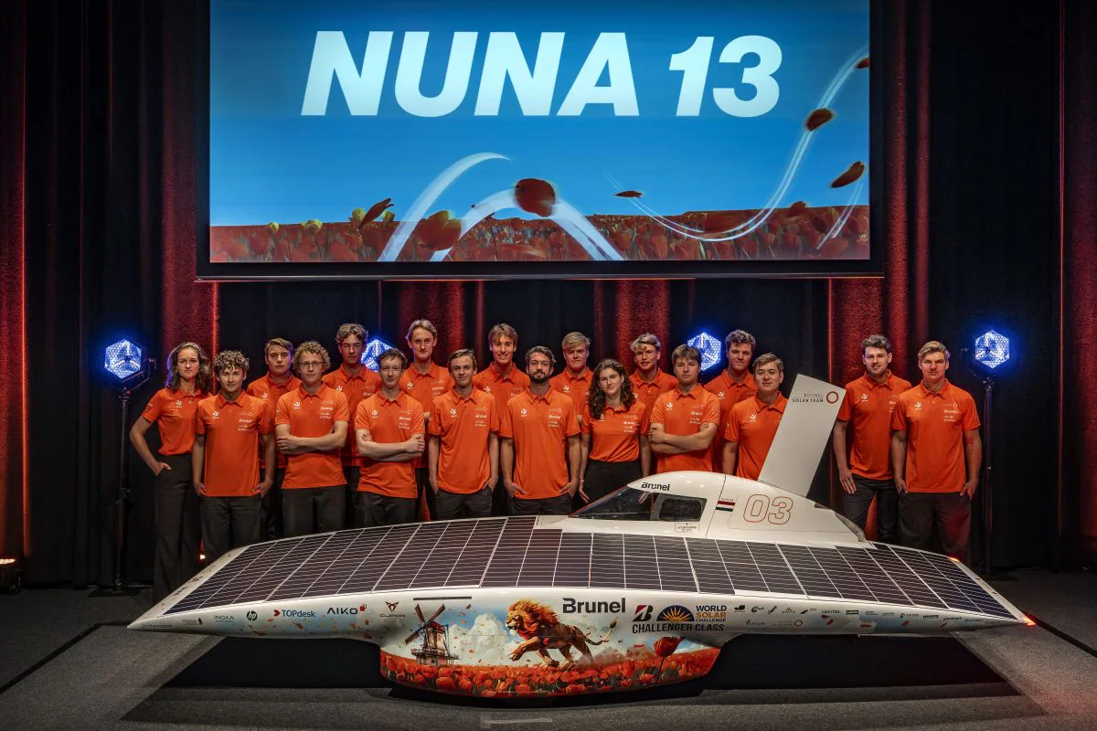 Equipo solar Brunel y su vehículo Nuna 13