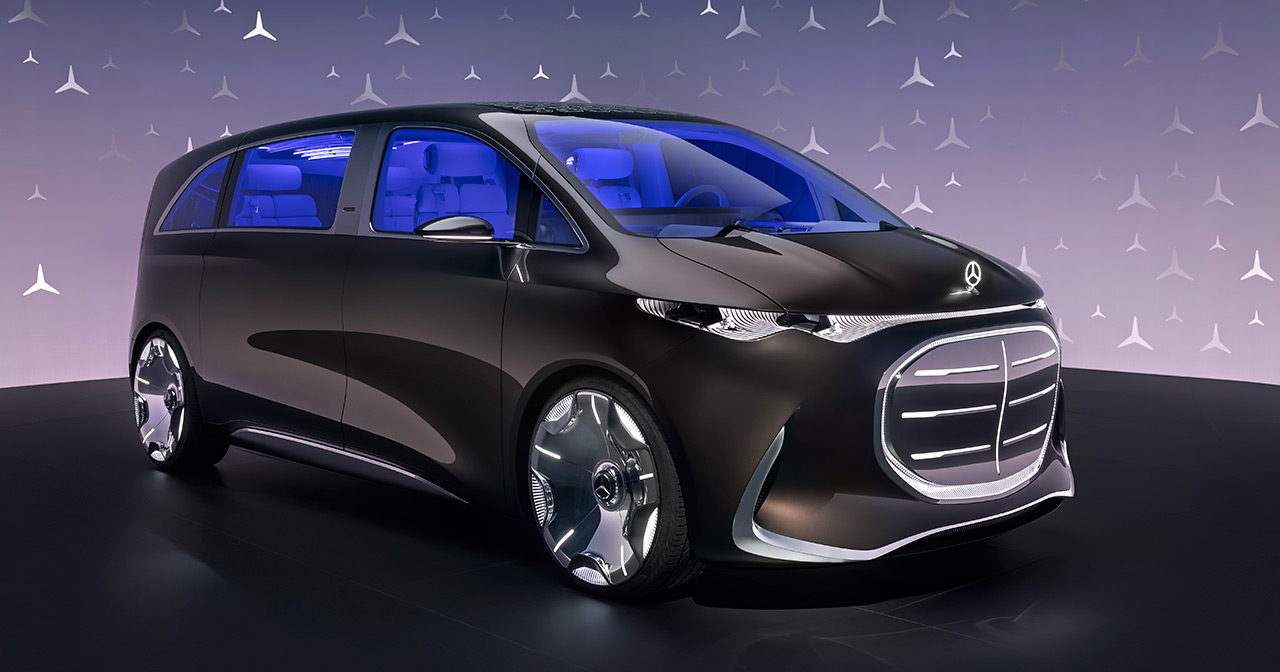Concepto Mercedes Vision V Concept vista frontal