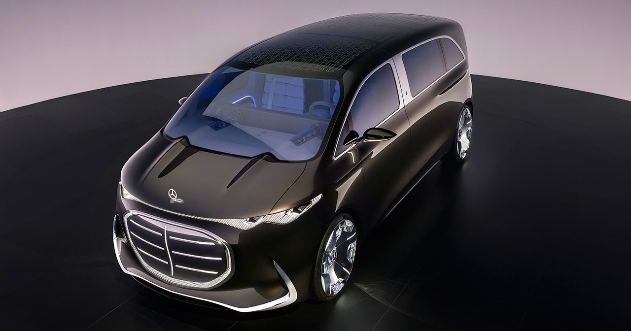 Concepto Mercedes Vision V Concept vista lateral