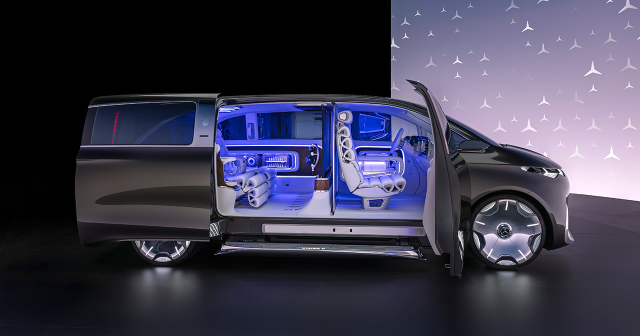 Interior Mercedes Vision V Concept Interior