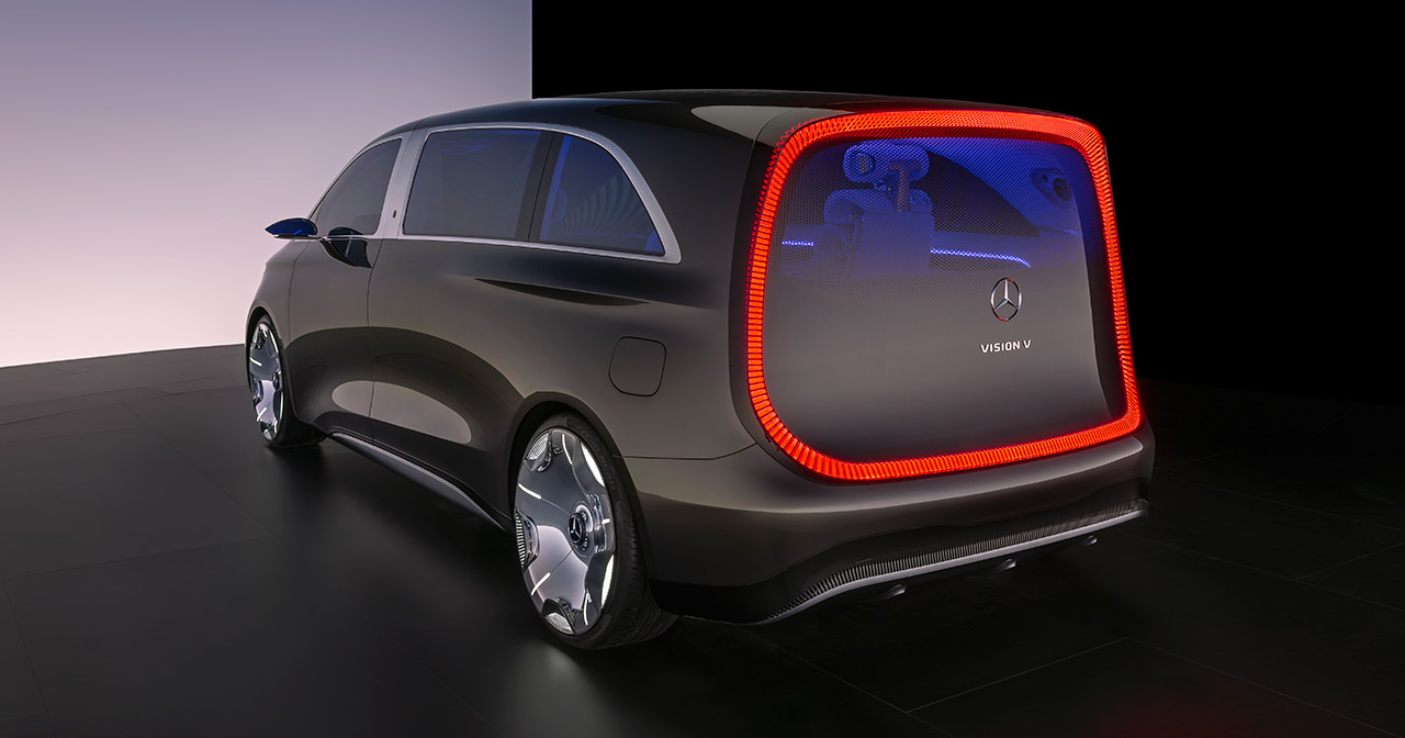 Diseño de la rueda Mercedes Vision V Concept