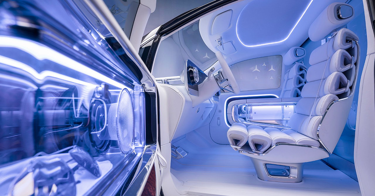 Concepto Mercedes Vision V Concept vista trasera