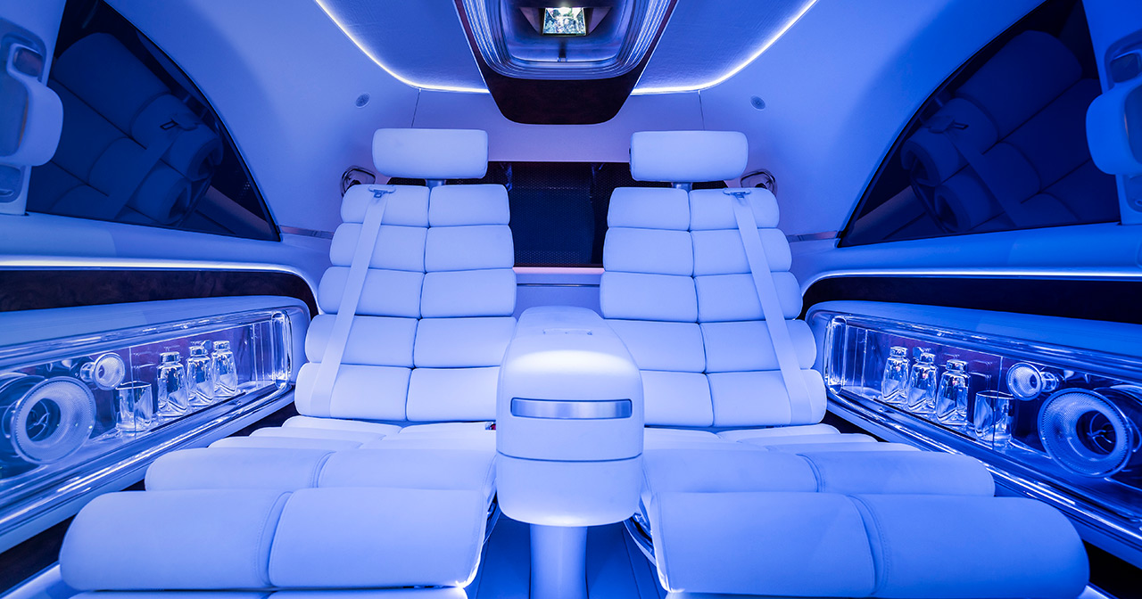Características tecnológicas Mercedes Vision V Concept