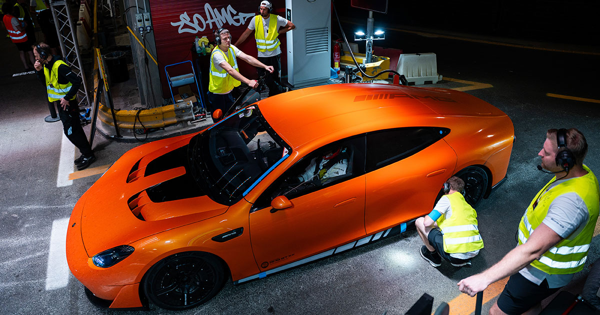Pruebas del Mercedes-Benz GT XX