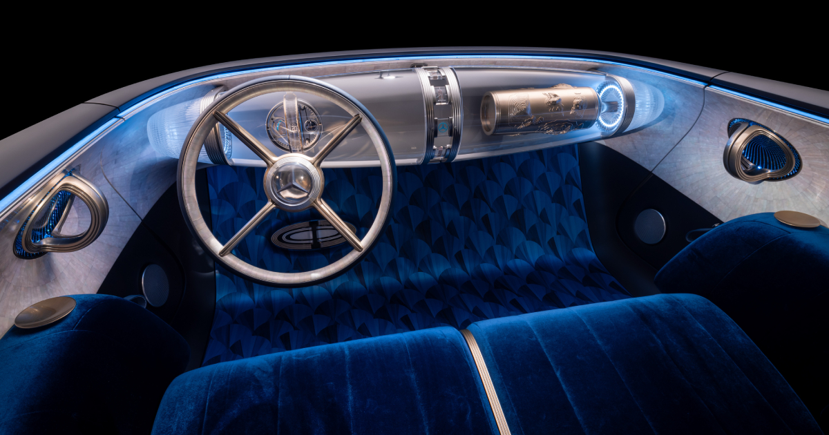 Demostración del Mercedes Vision Iconic