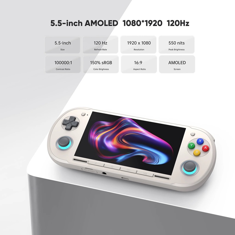 Retroid Pocket 6 - vista trasera Retroid Pocket 6 - vista trasera