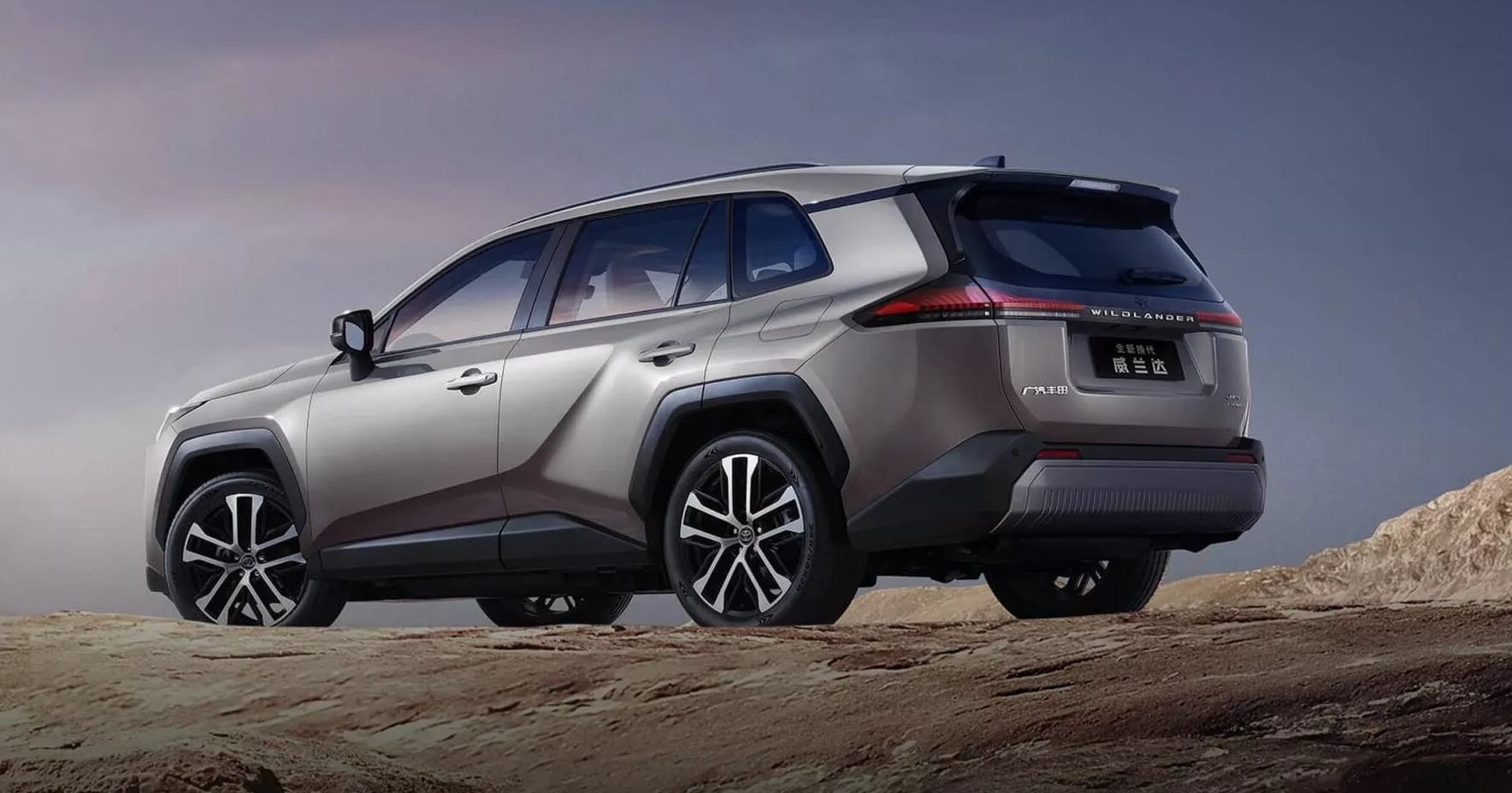 Perfil lateral del GAC-Toyota RAV4 Wildlander