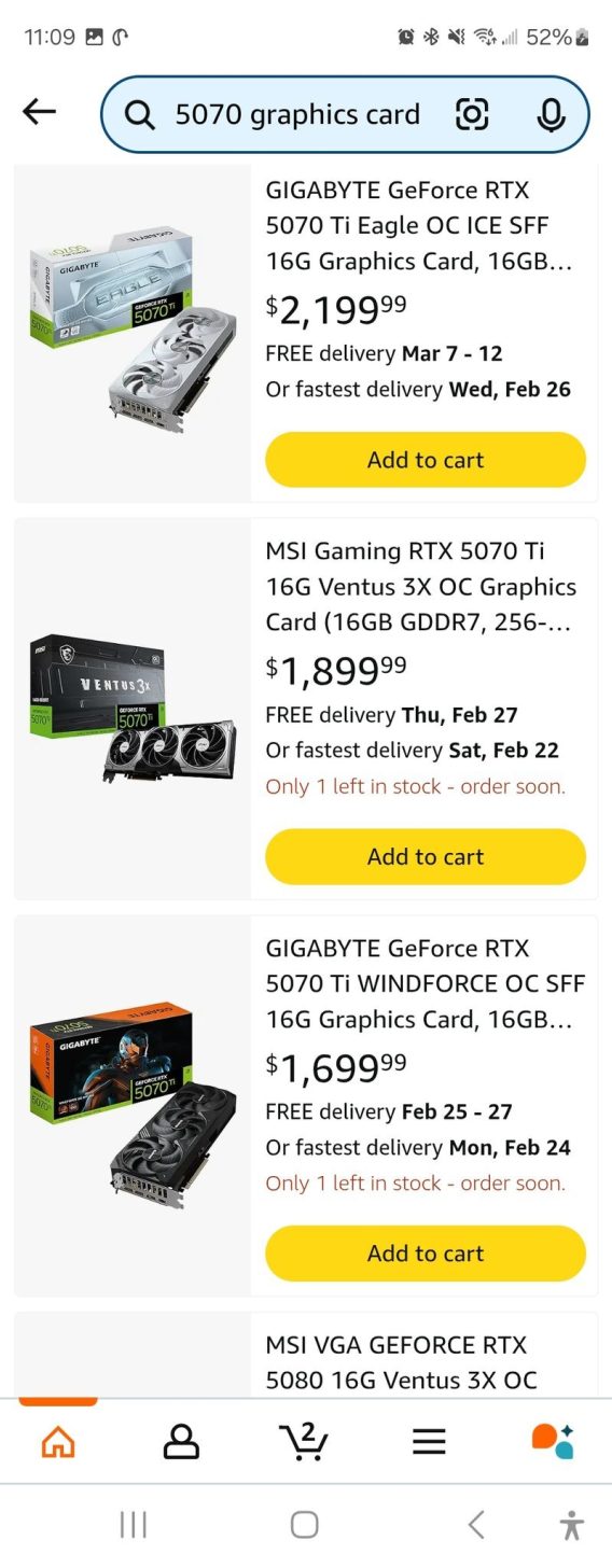 Versión personalizada de GeForce RTX 5070 Ti Versión personalizada de GeForce RTX 5070 Ti