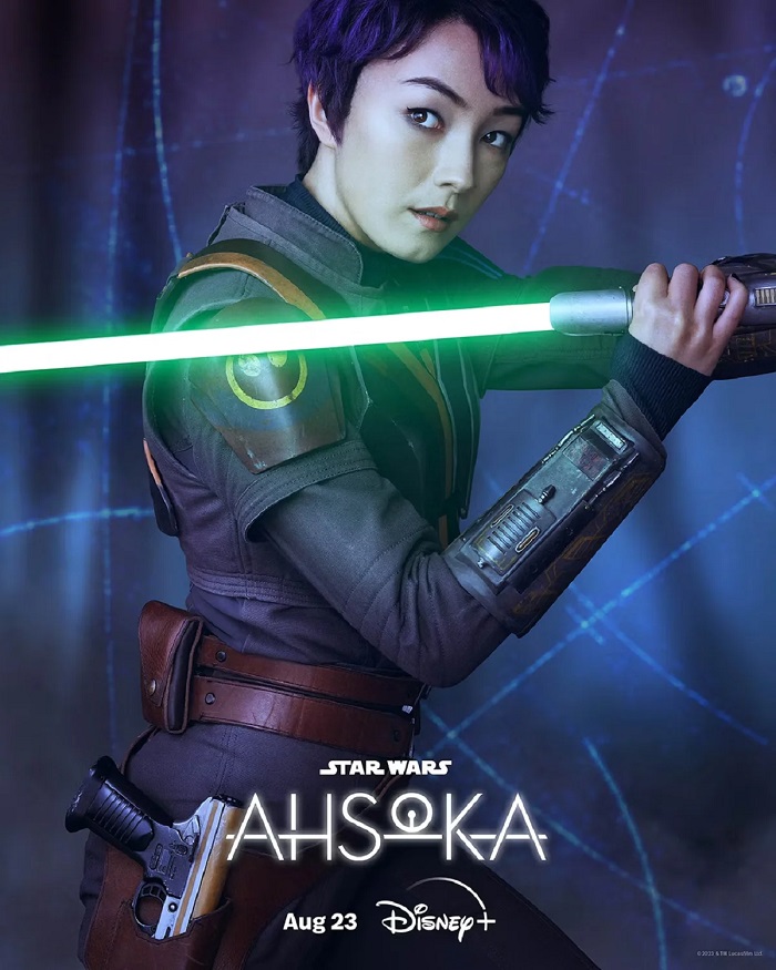 Viejos amigos y nuevos enemigos: Disney ha lanzado carteles con los principales personajes de la serie Ahsoka-3