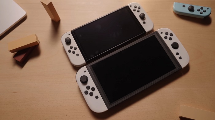 Un bloguero chino ha creado una maqueta en 3D de la Nintendo Switch 2 basándose en información filtrada y ha hecho comparaciones con otras consolas portátiles (vídeo)-2 Un bloguero chino ha creado una maqueta en 3D de la Nintendo Switch 2 basándose en información filtrada y ha hecho comparaciones con otras consolas portátiles (vídeo)-2