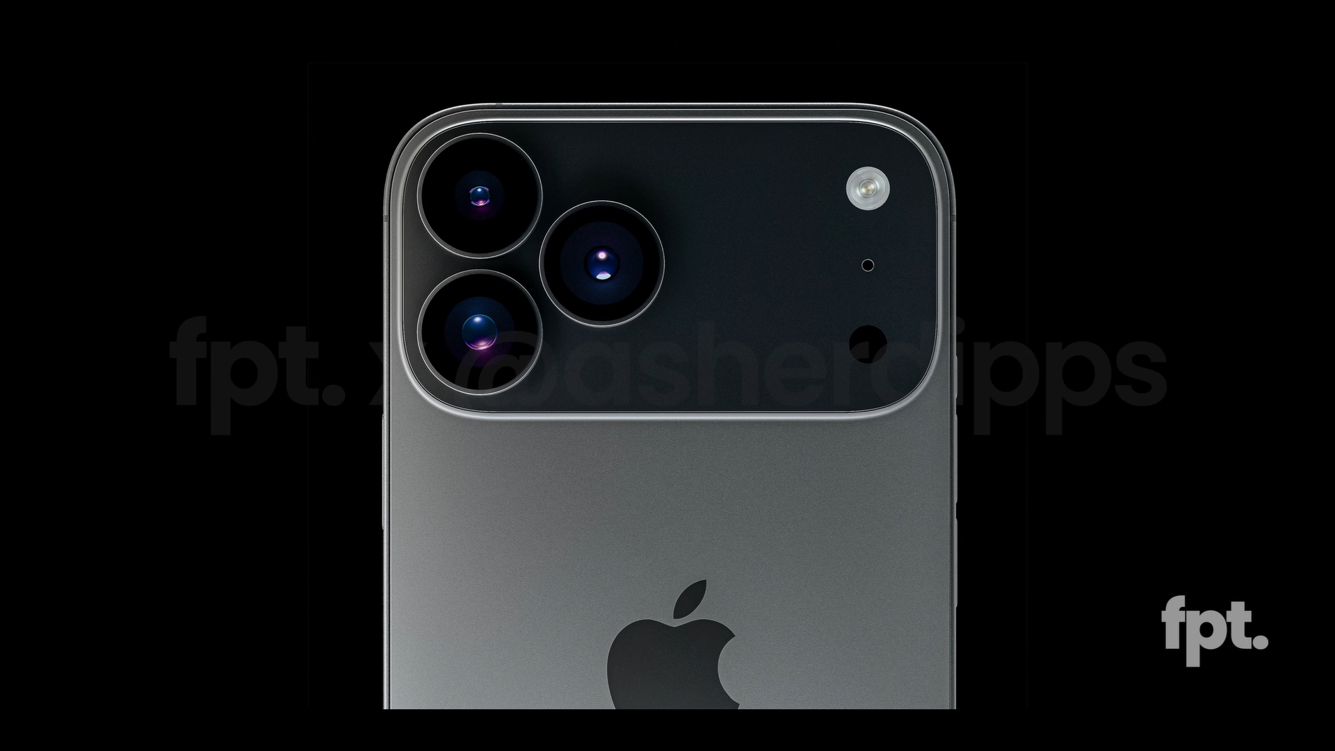 Render de la cámara del iPhone 17 Pro Render de la cámara del iPhone 17 Pro