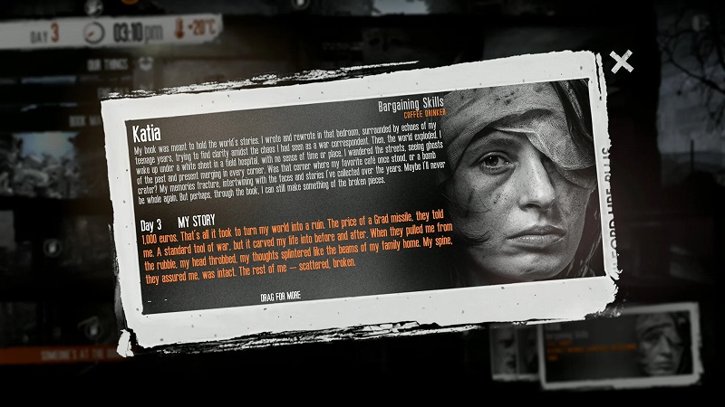 11 bit apoyará a las víctimas de la guerra: Los desarrolladores de This War of Mine lanzarán el DLC benéfico Forget Celebrations, cuyos beneficios se donarán a organizaciones benéficas-4 11 bit apoyará a las víctimas de la guerra: Los desarrolladores de This War of Mine lanzarán el DLC benéfico Forget Celebrations, cuyos beneficios se donarán a organizaciones benéficas-4