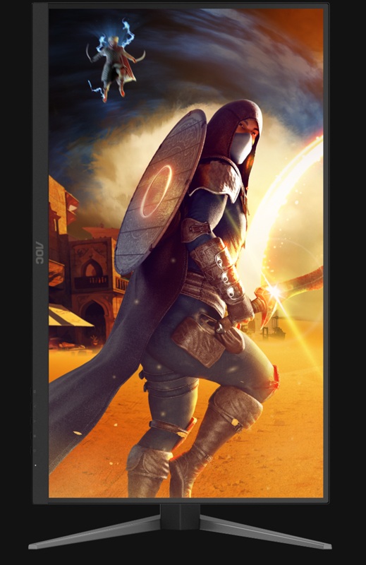 Panel trasero del AOC U27G4XM