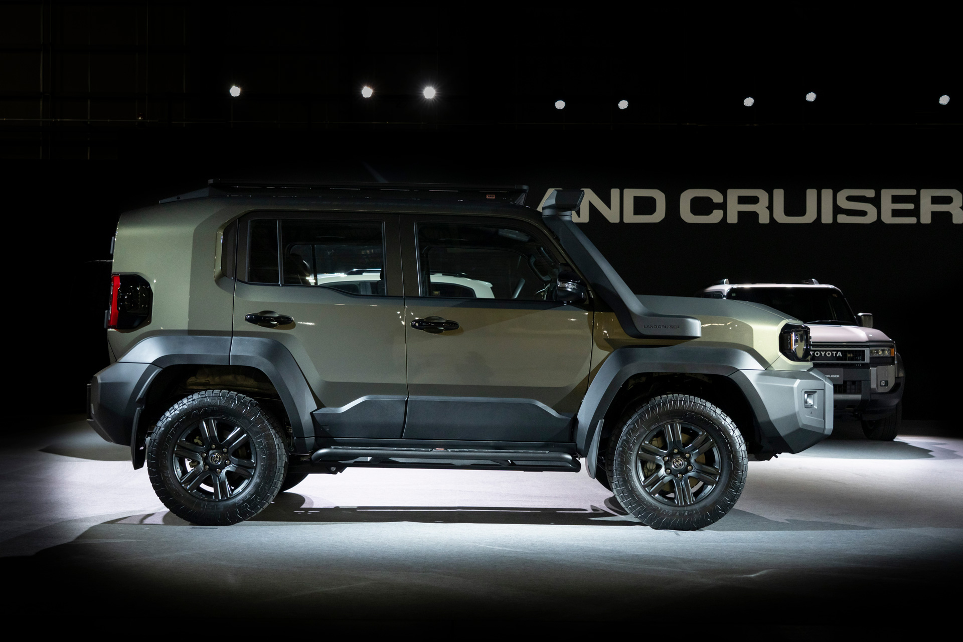 Toyota Land Cruiser FJ - vista trasera Toyota Land Cruiser FJ - vista trasera