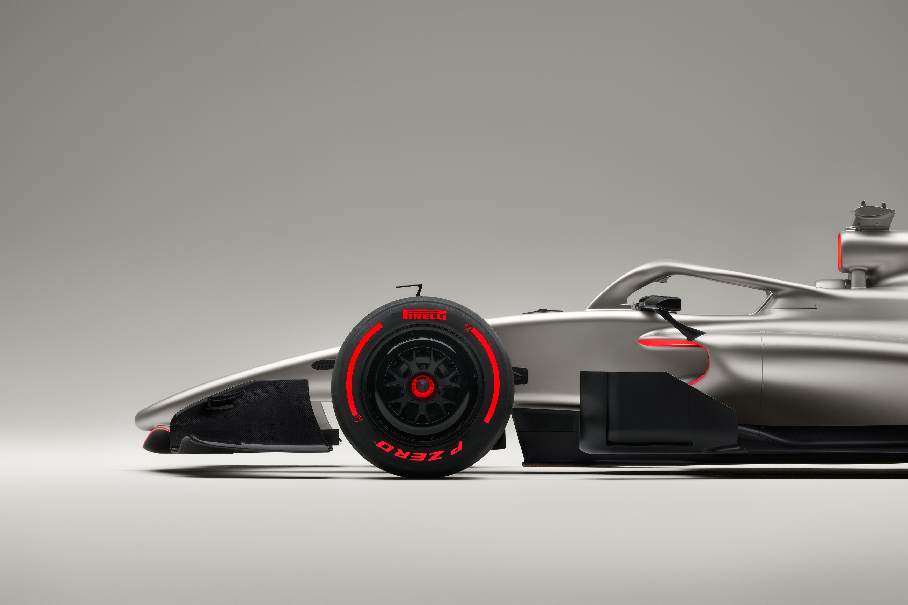 Vista trasera del concepto Audi R26