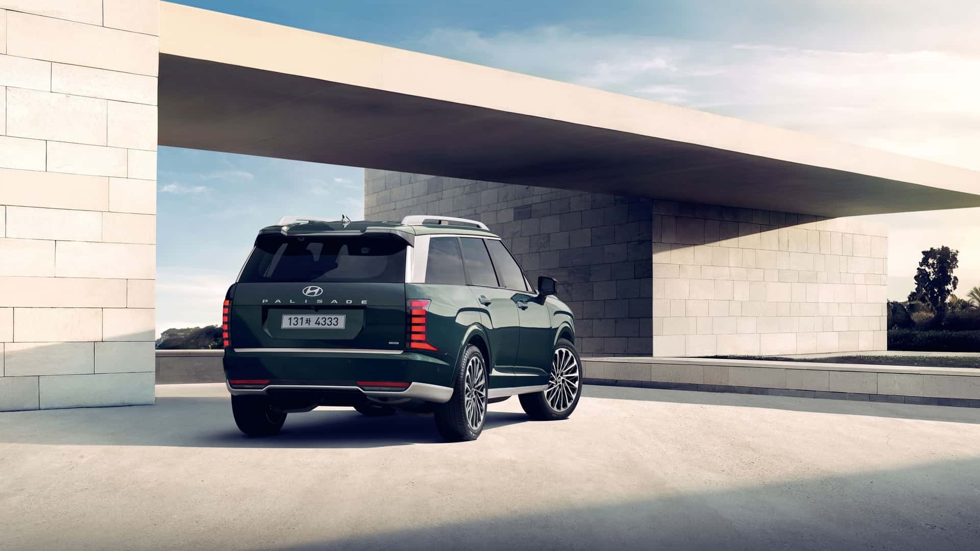Hyundai Palisade vista frontal Hyundai Palisade vista frontal